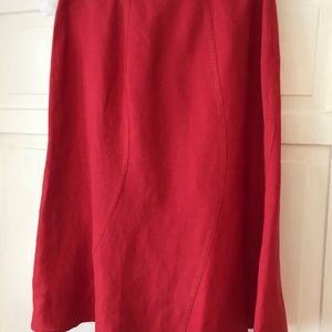 David N fully lined swing skirt